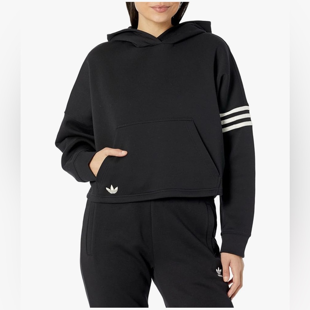 Adidas Cropped Hoodie